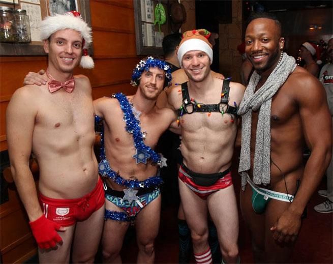 Sidetrack Speedo Santa Flashbacks