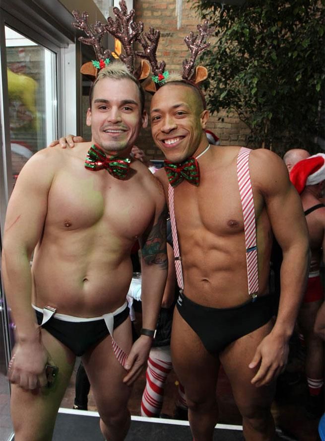 Sidetrack Speedo Santa Flashbacks