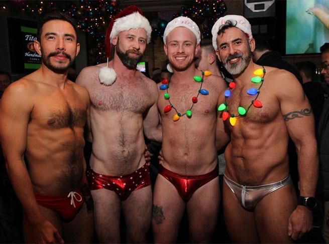Sidetrack Speedo Santa Flashbacks