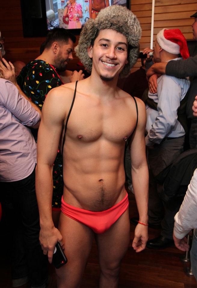 Sidetrack Speedo Santa Flashbacks