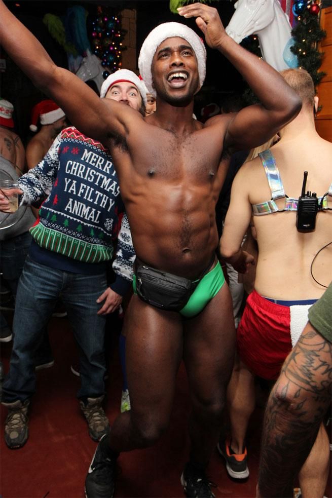 Sidetrack Speedo Santa Flashbacks