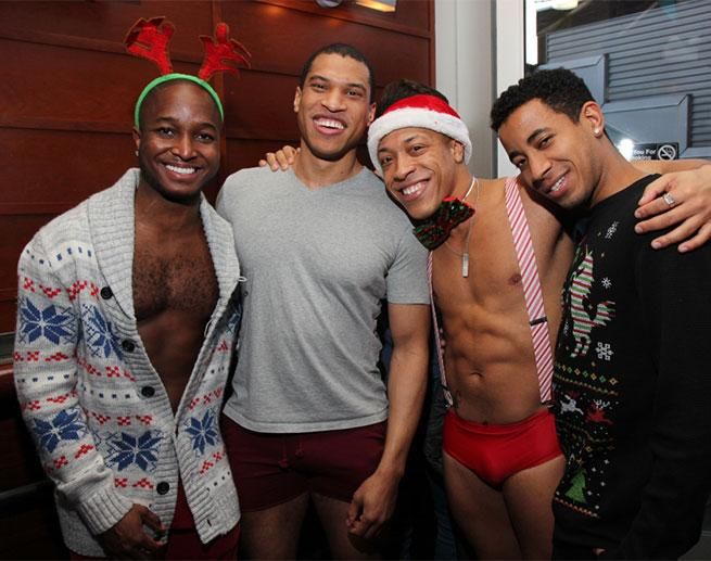 Sidetrack Speedo Santa Flashbacks