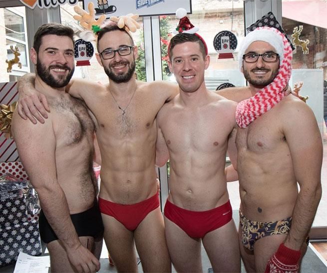 Sidetrack Speedo Santa Flashbacks