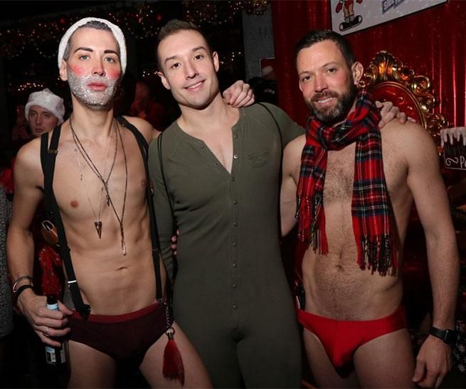 Sidetrack Speedo Santa Flashbacks