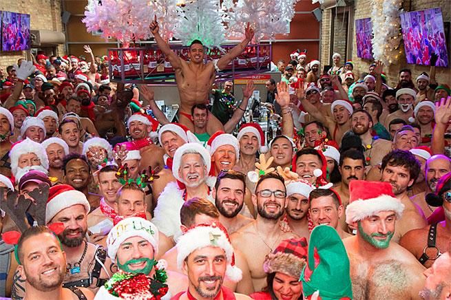 Sidetrack Speedo Santa Flashbacks