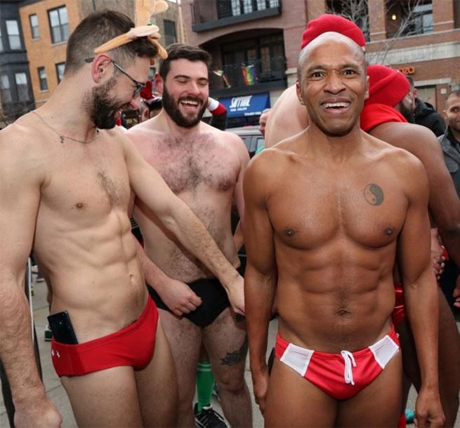 Sidetrack Speedo Santa Flashbacks