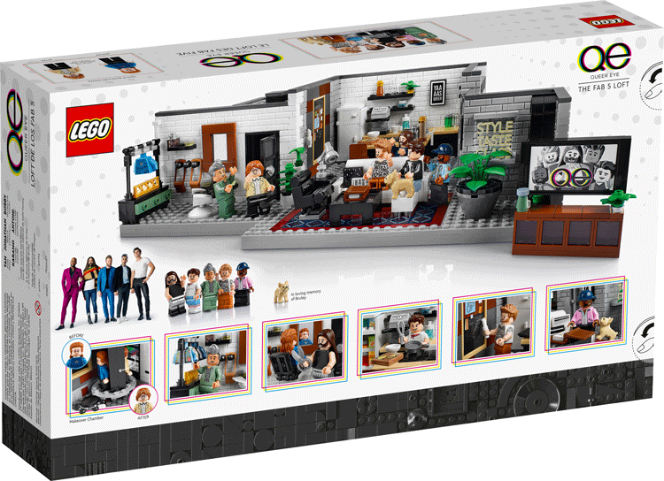 Queer Eye — The Fab Five Loft LEGO Set