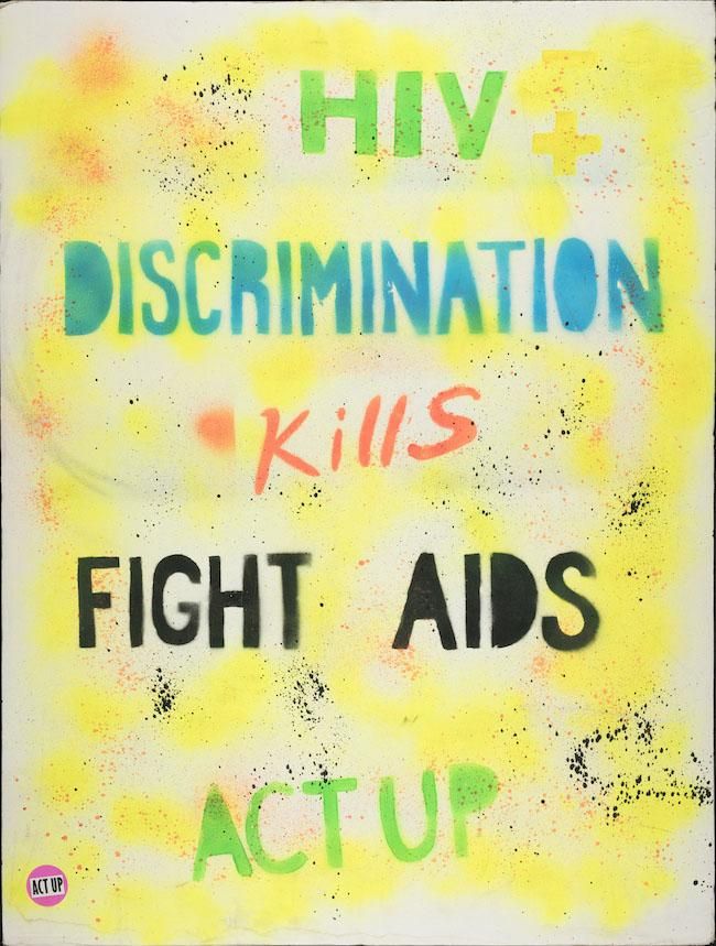 Vintage AIDS Activism Posters on Display for World AIDS Day Exhibit