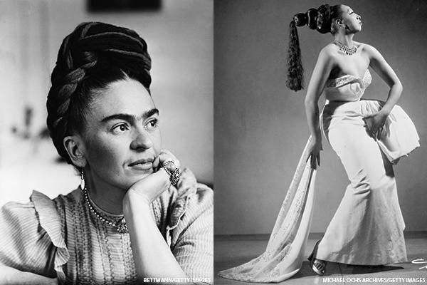 Frida Kahlo and Josephine Baker 