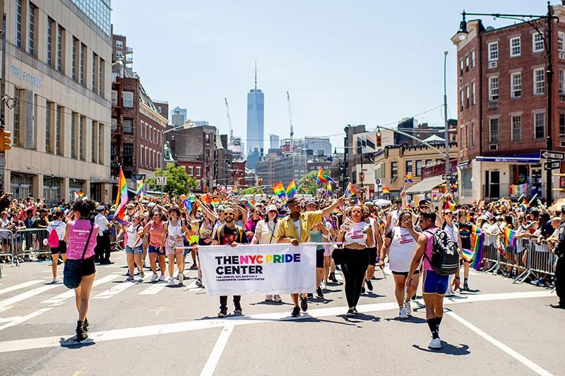 New York City Pride March on June 26, 2022