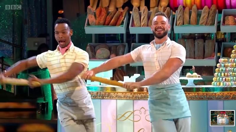 John Whaite and Johannes Radebe Strictly Come Dancing